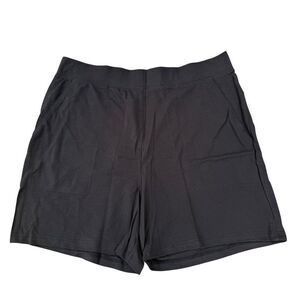 LUNYA X Lahgo Shorts Mens Black Pull On Pockets COOL EVERY DAY size L New
